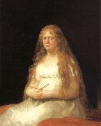 Francisco Goya Josefa Castilla Portugal de Garcini y Wanabrok oil painting on canvas